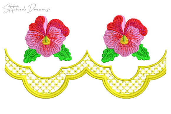 Elegant Floral Border Embroidery Review