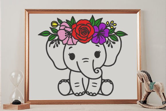 Elephant with Floral Crown Review