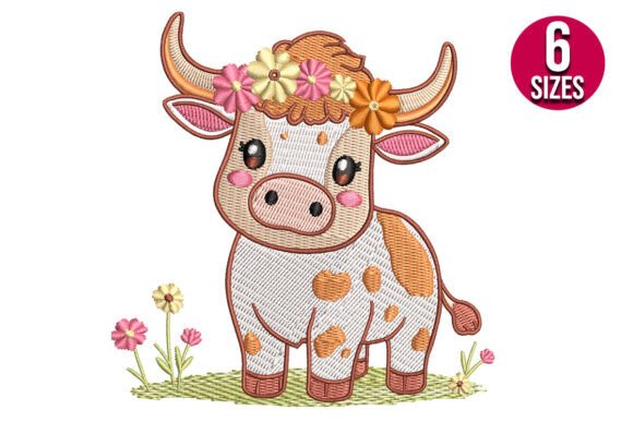 Floral Baby Highland Cow Review