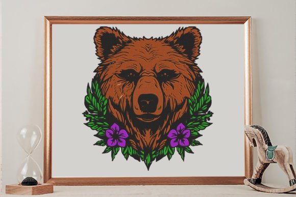 Floral Bear Head Embroidery Design Review