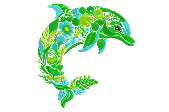 Floral Dolphin Embroidery Review