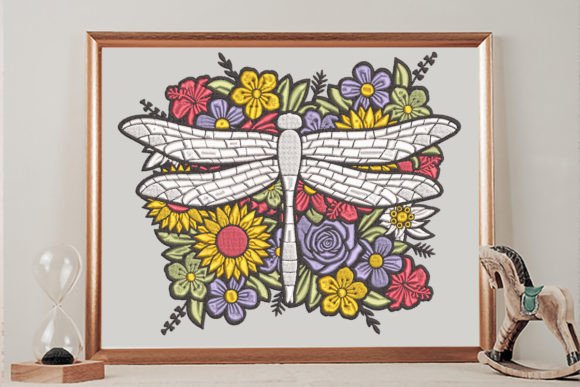 Floral Dragonfly Embroidery Design Review