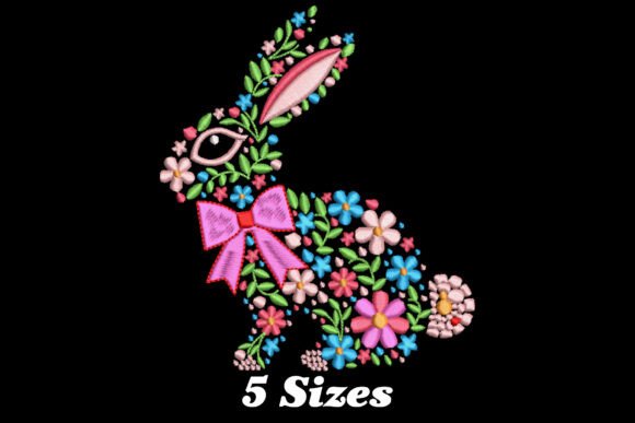 Floral Easter Bunny Embroidery Review