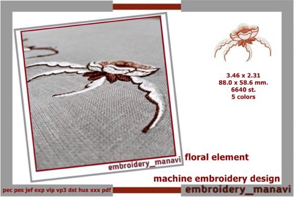 Floral Element Review: A Designer’s Take on Whimsical Embroidery