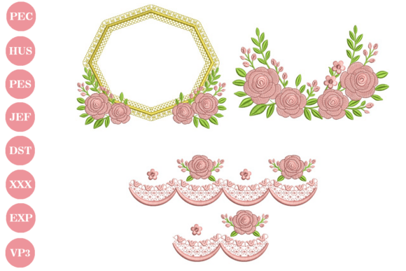 Floral Embroidery Design Set Review