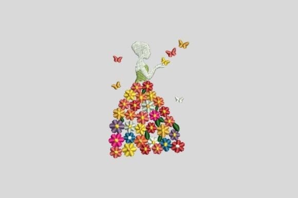 Floral Girl Embroidery Design Review