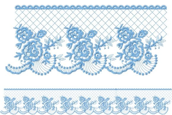 Floral Motif Embroidery Borders Review