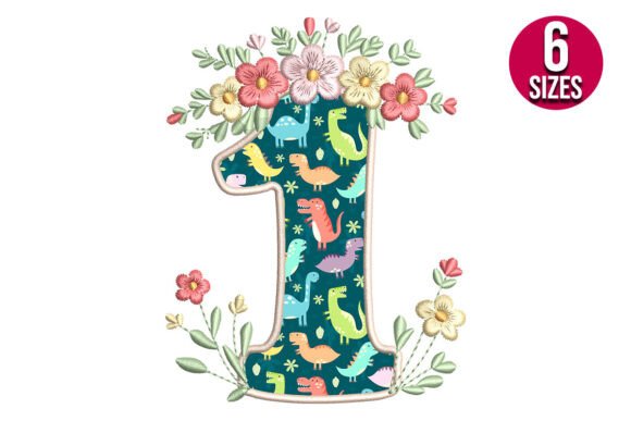 Floral Number One Applique Review