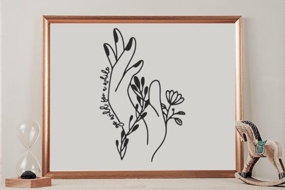 Go Wild for a While Floral Hand Review