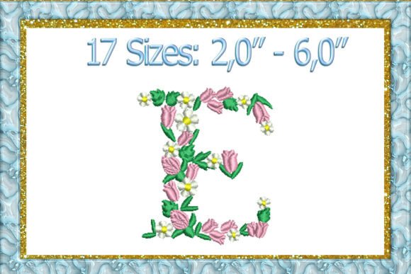 Letter E Embroidery Design Review