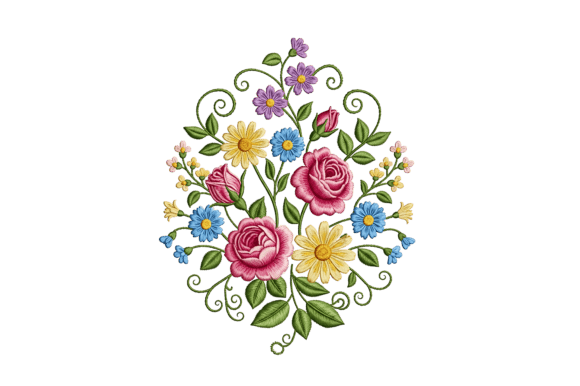 Review: Ornate Floral Embroidery Design for Gifts