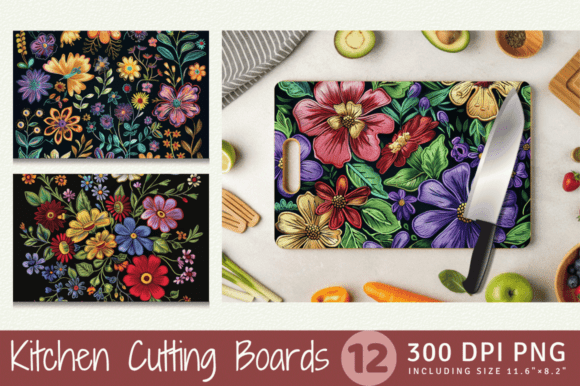 Summer Embroidery Floral Flower Cutting
